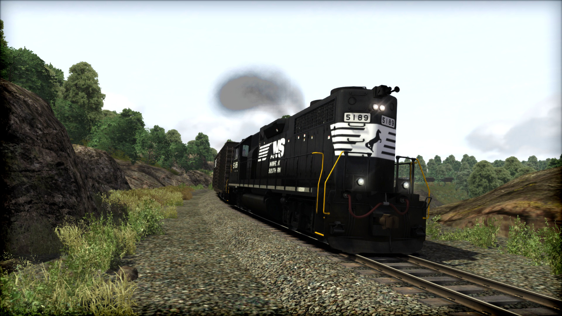 Train Simulator: Norfolk Southern GP38-2 High Hood Loco Add-On Featured Screenshot #1