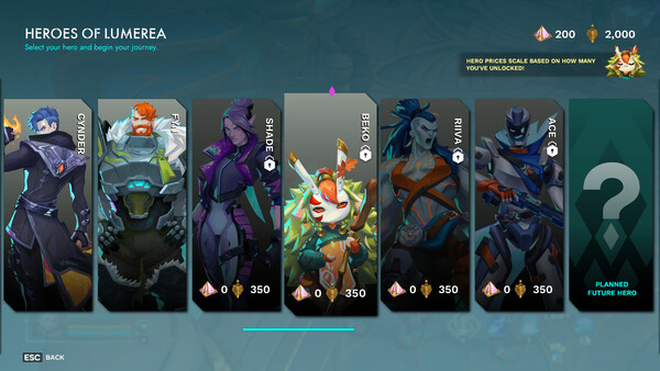 Screenshot z Evercore Heroes: Ascension