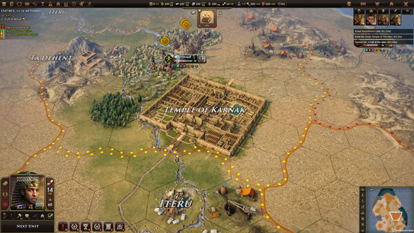 Screenshot z Old World - Pharaohs of the Nile