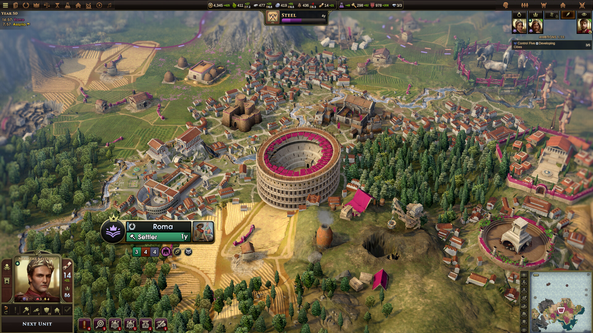 Old World - Wonders and Dynasties gameplay screenshot 1