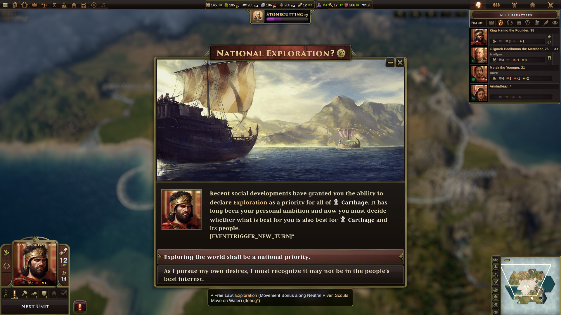 Old World - Wonders and Dynasties gameplay screenshot 2