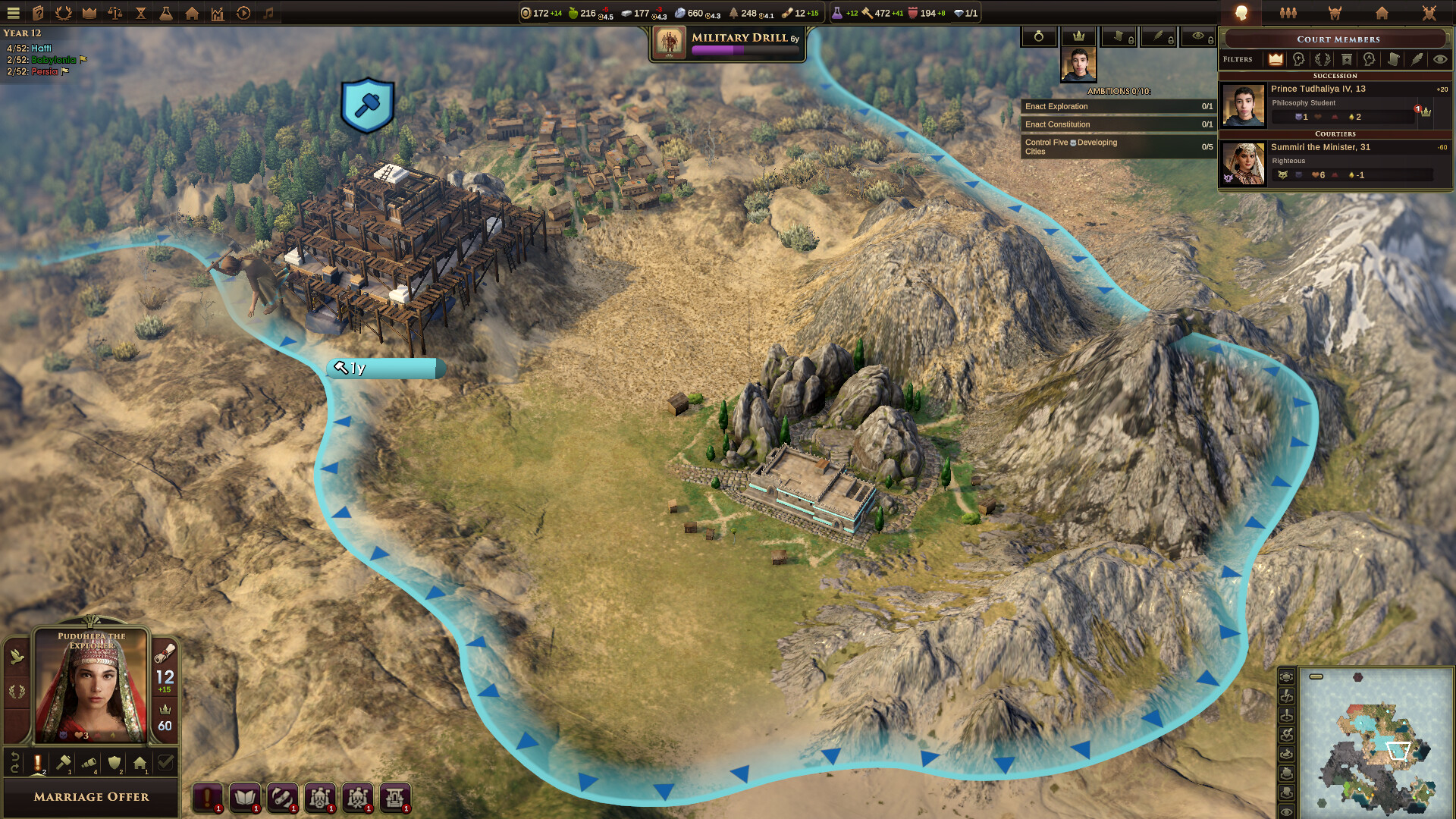 Old World - Wonders and Dynasties gameplay screenshot 6