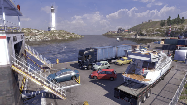Screenshot z Scania Truck Driving Simulator