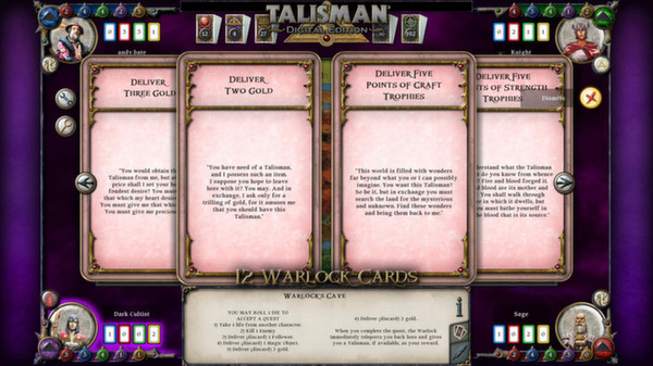 Screenshot z Talisman - The Reaper Expansion