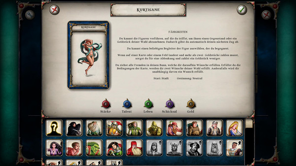 Talisman Character Courtesan Screenshot 2