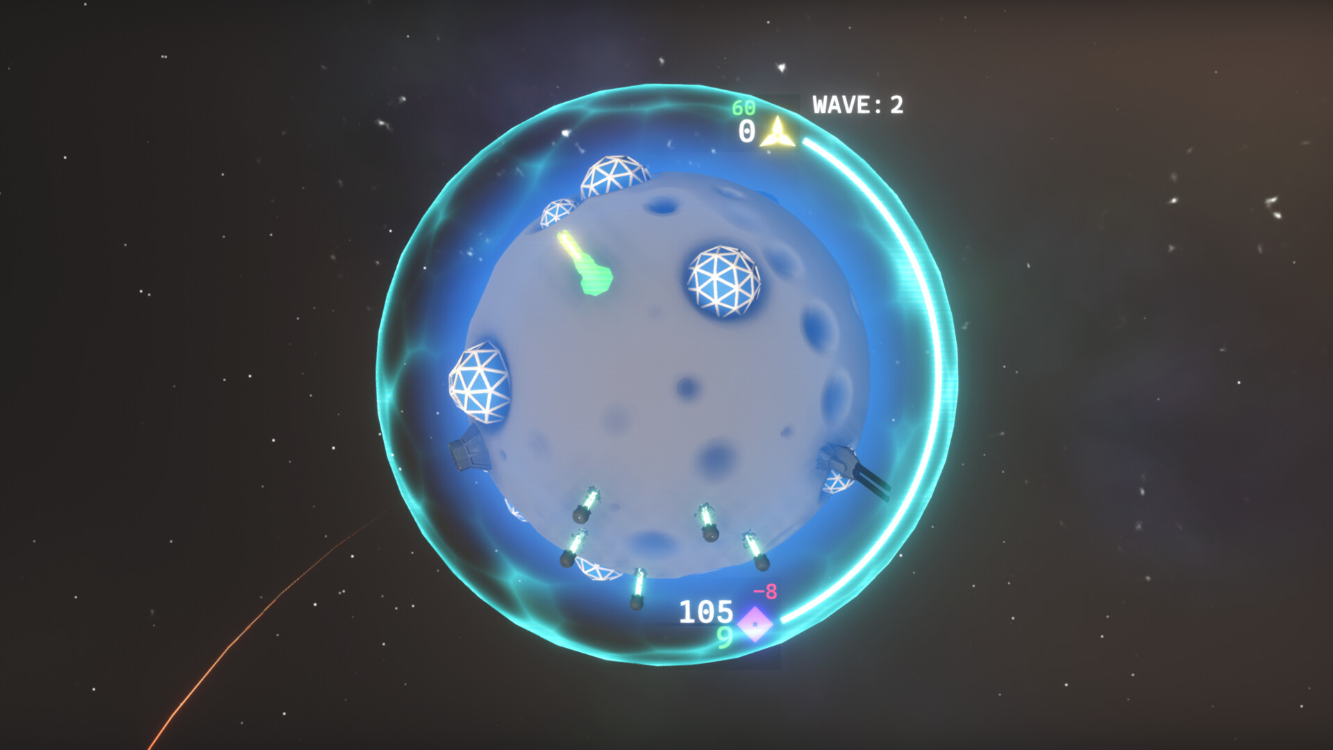 Red Impact - Epic Planetary Defence screenshot #3