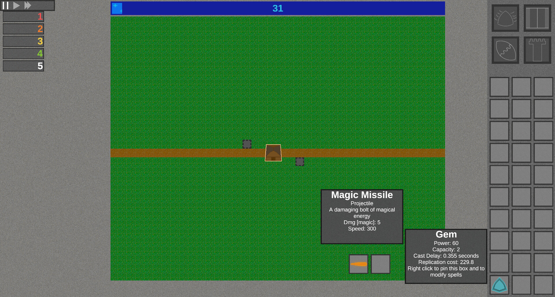 Spell Slingin' Tower Defense screenshot 1