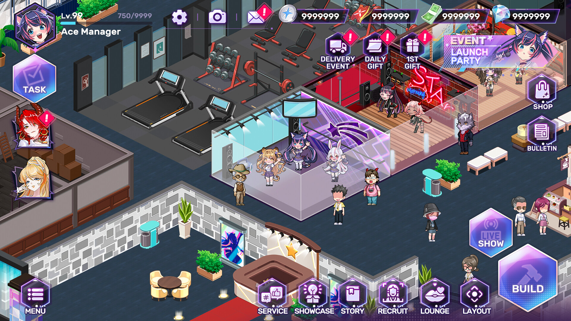 #1. Love x Debut (Steam) โดย: Nutaku Publishing