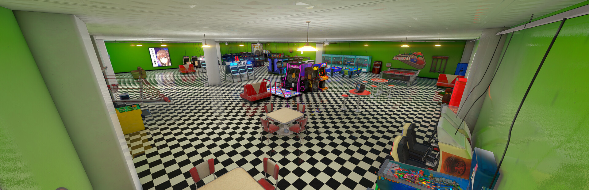 Play minigames with Reiko