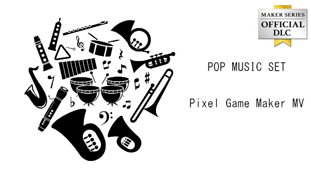 Pixel Game Maker MV - POP MUSIC SET Featured Screenshot #1