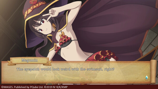 KonoSuba: God's Blessing on this Wonderful World! Love For These Clothes Of Desire! - Megumin Special Swimsuit DLC