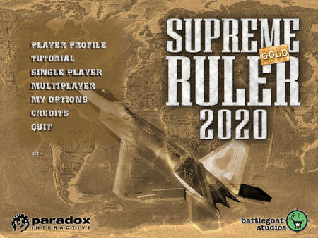 Supreme Ruler 2020 Gold