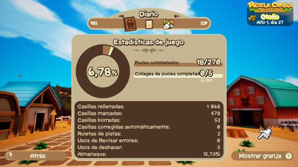 Screenshot 4 of Piczle Cross Story of Seasons
