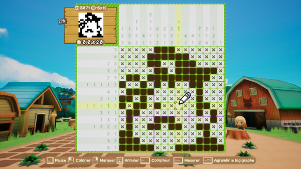Capture d'écran 1 de Piczle Cross: Story of Seasons