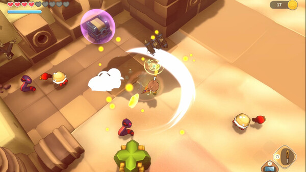 Screenshot z Witch & Bun Cats