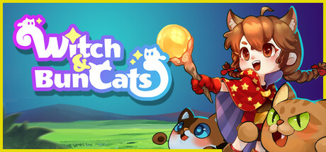 Witch & Bun Cats header banner
