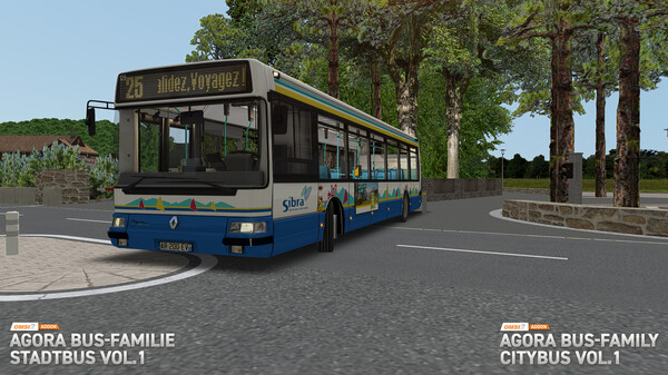 Screenshot z OMSI 2 Add-on Agora Bus-Familie Stadtbus Vol. 1