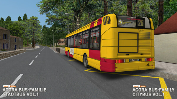 Screenshot z OMSI 2 Add-on Agora Bus-Familie Stadtbus Vol. 1