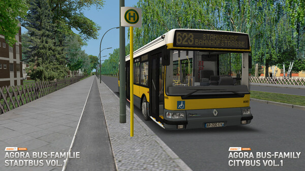 Screenshot z OMSI 2 Add-on Agora Bus-Familie Stadtbus Vol. 1