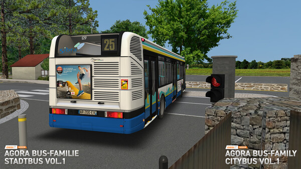 Screenshot z OMSI 2 Add-on Agora Bus-Familie Stadtbus Vol. 1