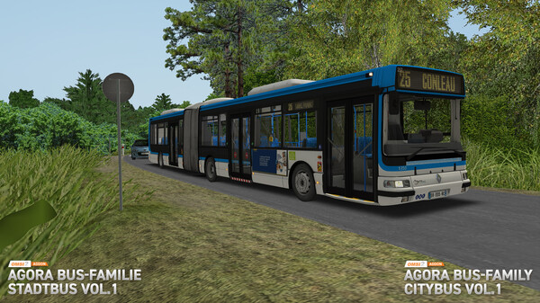 Screenshot z OMSI 2 Add-on Agora Bus-Familie Stadtbus Vol. 1
