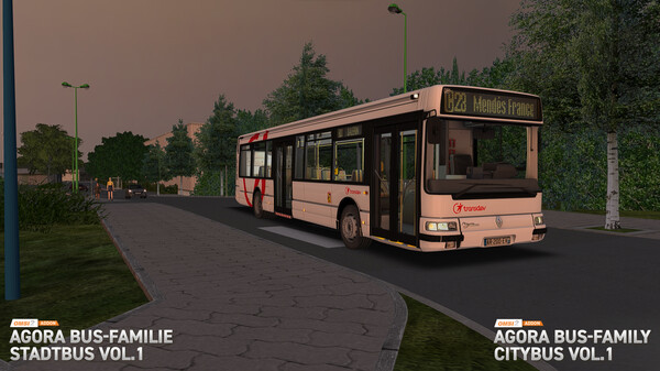 Screenshot z OMSI 2 Add-on Agora Bus-Familie Stadtbus Vol. 1