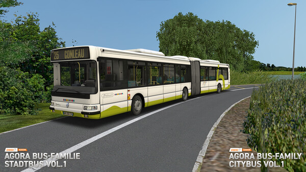 Screenshot z OMSI 2 Add-on Agora Bus-Familie Stadtbus Vol. 1