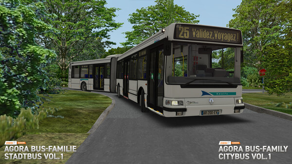 Screenshot z OMSI 2 Add-on Agora Bus-Familie Stadtbus Vol. 1