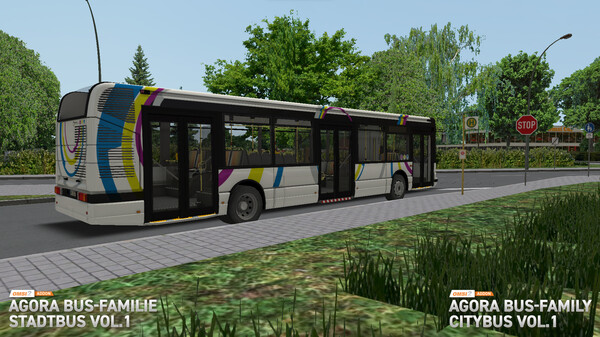 Screenshot z OMSI 2 Add-on Agora Bus-Familie Stadtbus Vol. 1