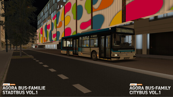 Screenshot z OMSI 2 Add-on Agora Bus-Familie Stadtbus Vol. 1