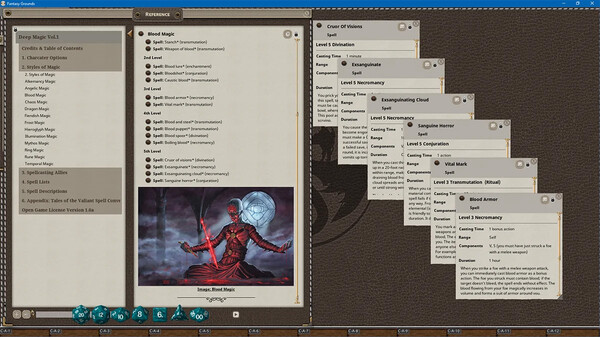 Fantasy Grounds - Deep Magic Volume 1