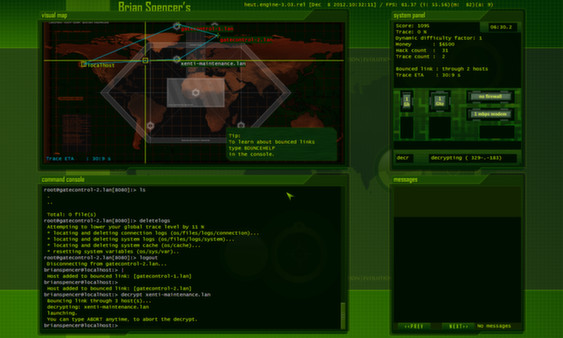 Screenshot z Hardcore Package Part 1 ⁄ for Hacker Evolution: Untold