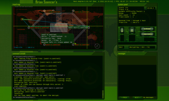 Screenshot z Hardcore Package Part 1 ⁄ for Hacker Evolution: Untold