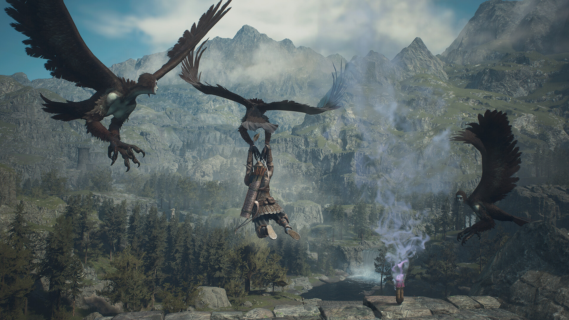 Скриншот Dragon's dogma 2: Дымовая приманка для гарпий — кадр 1
