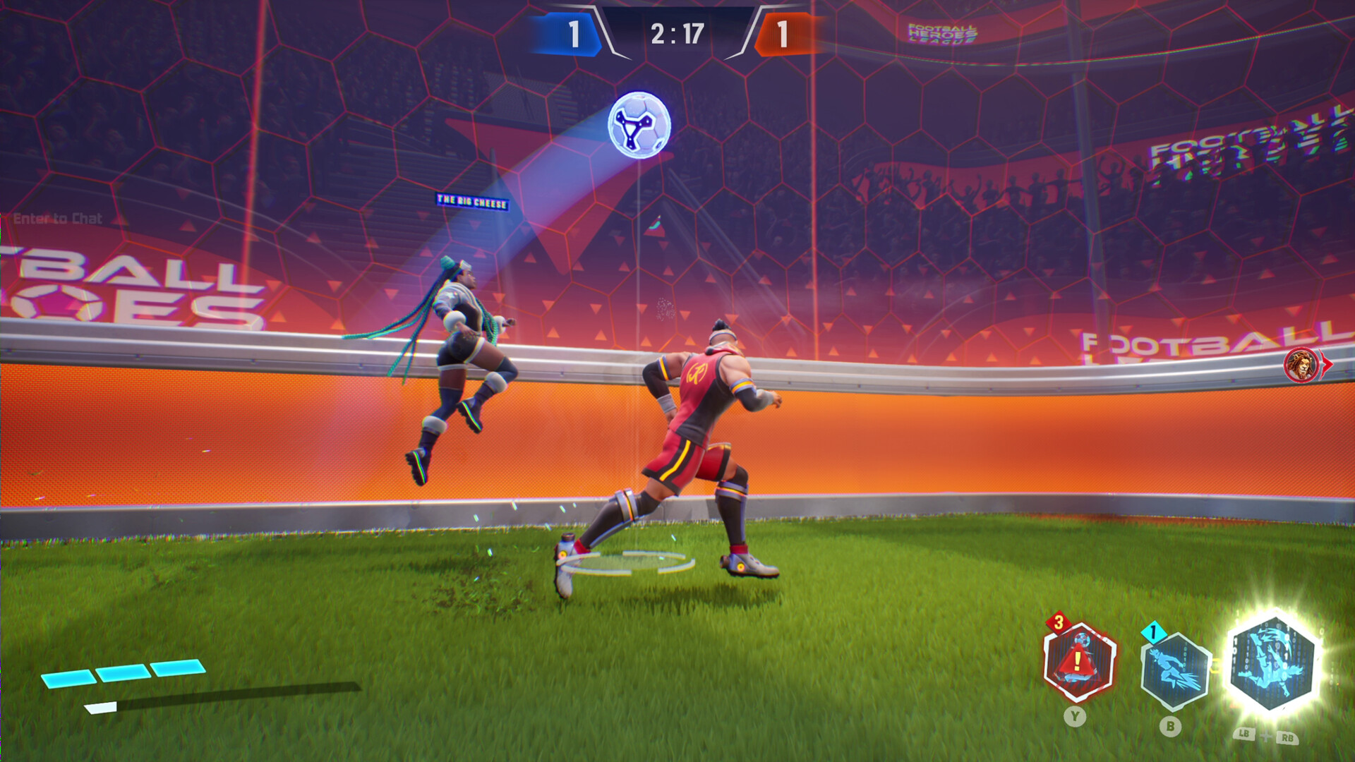 #6. Football Heroes League (Steam) De: Run Games