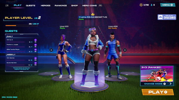Скриншот из Football Heroes League