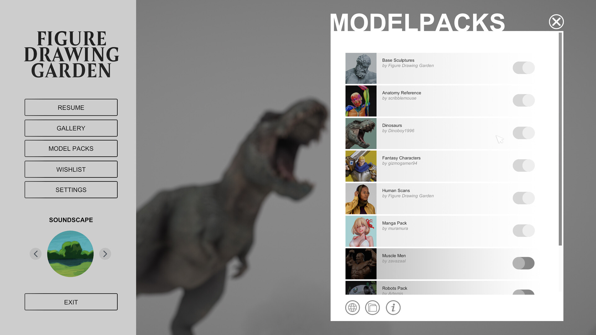 Figure Drawing Garden screenshot #4