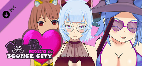 Riding to Bounce City - Cat set A Header Image