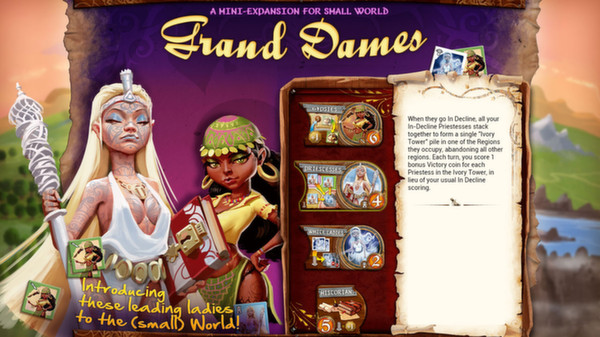 Screenshot z Small World - Grand Dames