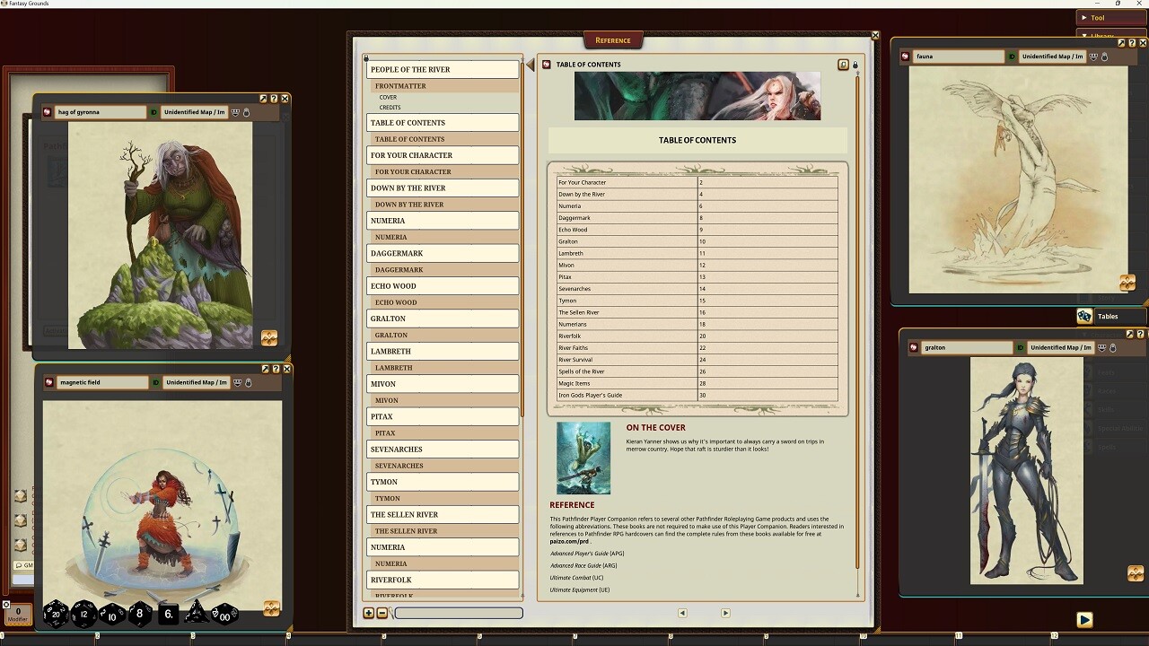Fantasy Grounds - Pathfinder RPG - Pathfinder Companion: People of the Riverのスクリーンショット 1