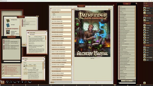 Fantasy Grounds - Pathfinder RPG - Pathfinder Companion: Alchemy Manual
