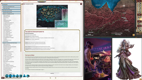 Fantasy Grounds - Pathfinder 2 RPG - Sky King's Tomb AP 2: Cult of the Cave Worm