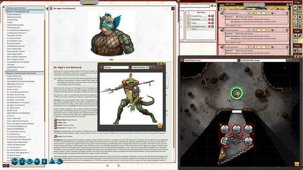 Fantasy Grounds - Pathfinder 2 RPG - Sky King's Tomb AP 2: Cult of the Cave Worm