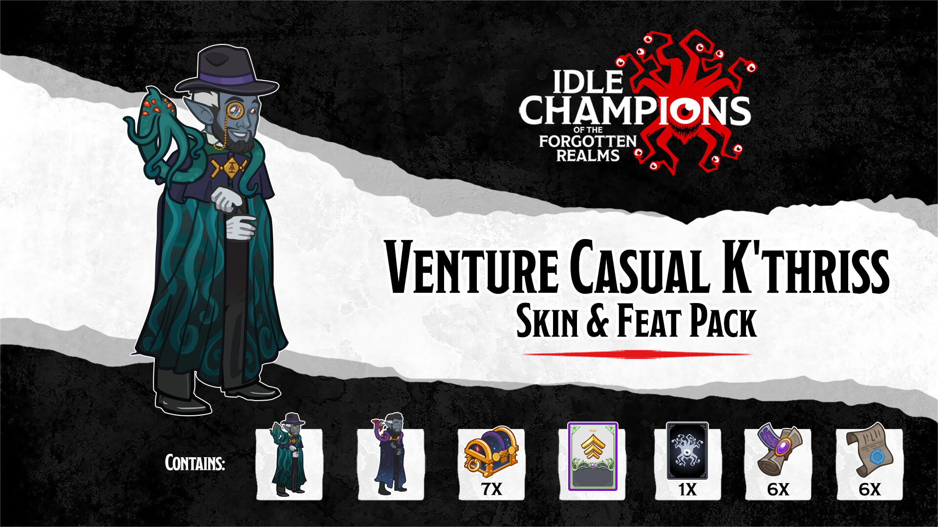 Idle Champions - Venture Casual K'thriss Skin & Feat Pack Featured Screenshot #1