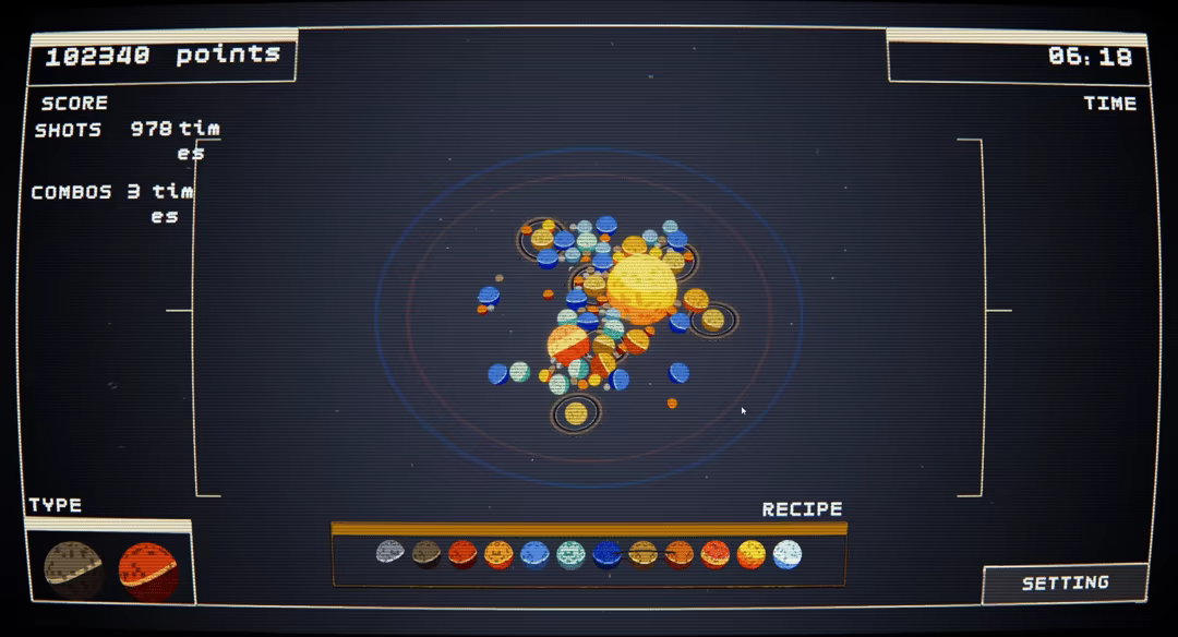 Gravity well video 2