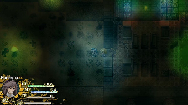 Screenshot of Mistress of Lust: Carmilla gameplay showing in-action mechanics