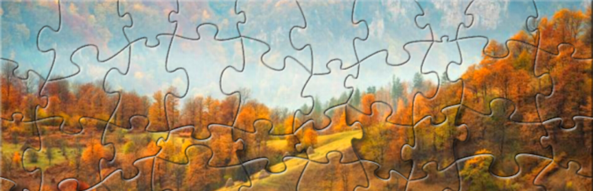 Golden Leaf Jigsaw Puzzles