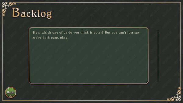 Tyrano Builder - Visual Novel GUI Pack #4 Color-Spruce [kopanda UI]