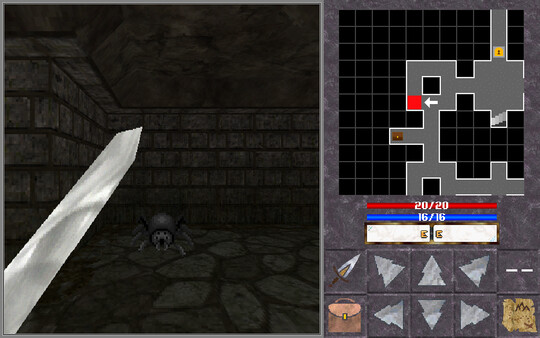 001 Game Creator - 3D Step Dungeon Maze Kit