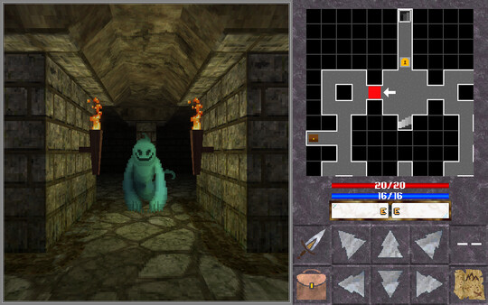 001 Game Creator - 3D Step Dungeon Maze Kit